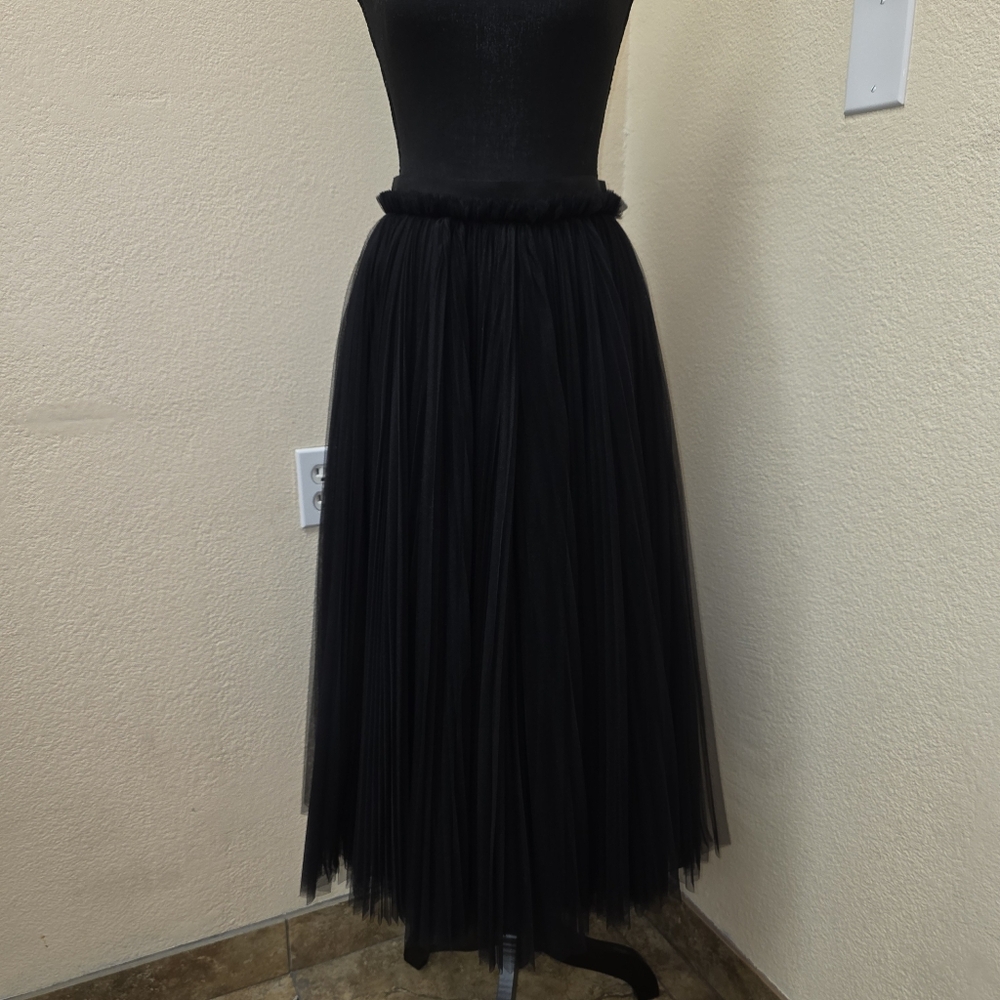 Dolce & Gabbana Tulle Midi Skirt - Picture 9 of 10